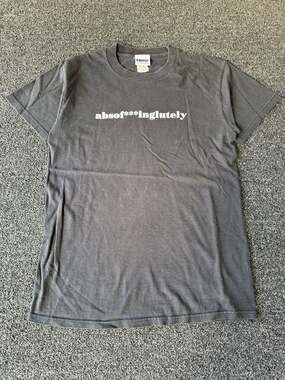 Vintage Sex and the City Promo T-Shirt absof***inglutely HBO Official Small